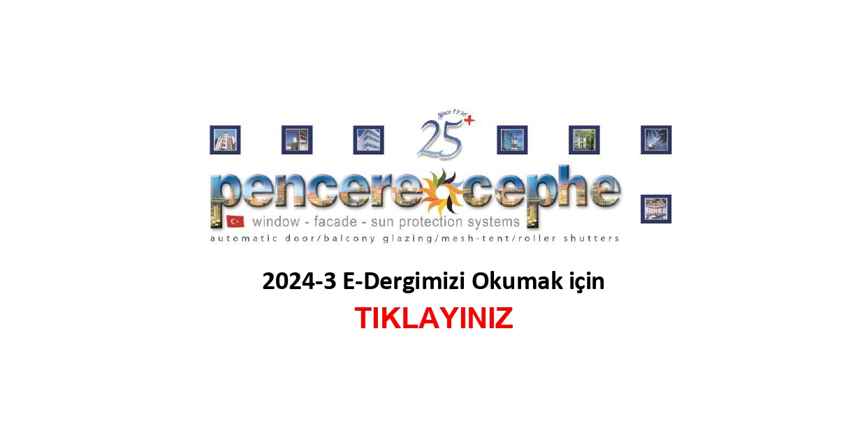 Pencere Cephe Dergisi 2024-3